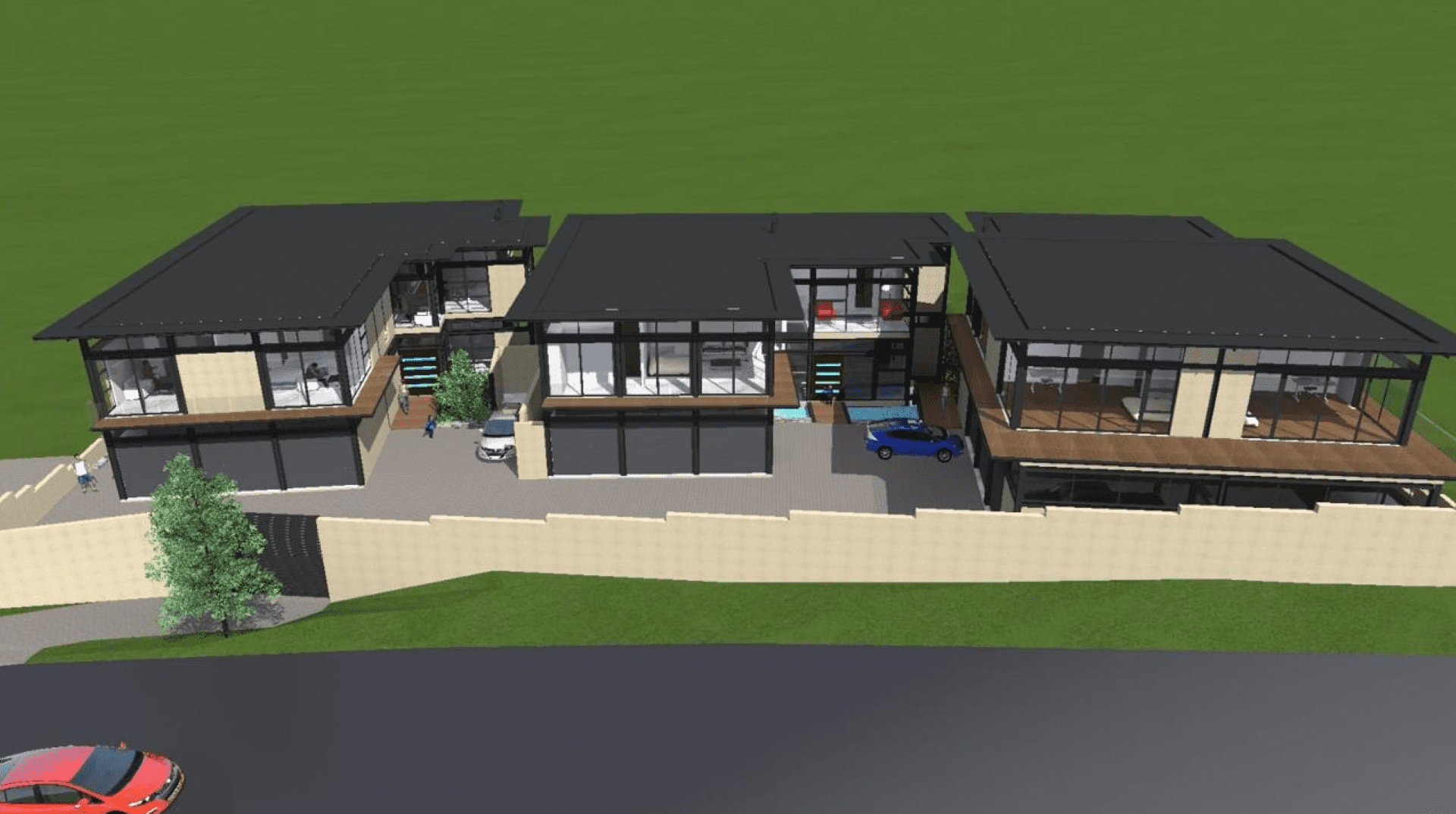 Glenvista Golf Course Land – A Rare Opportunity to Build 1 Luxury Home or 3 Clusters
