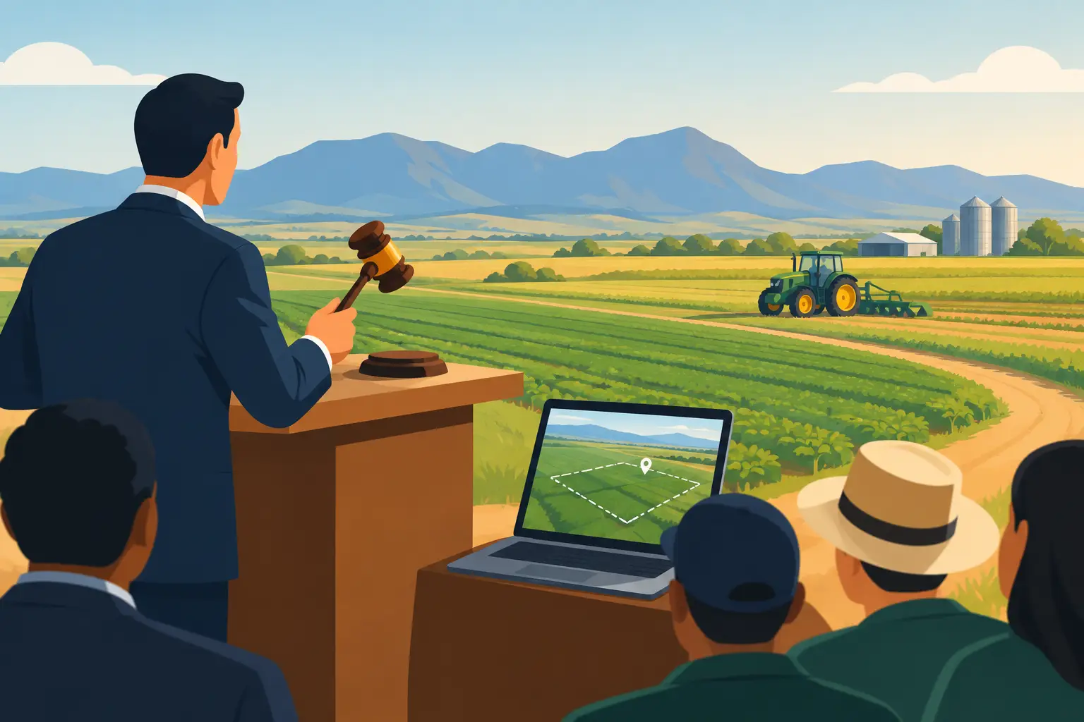 How Agricultural Land Auctions South Africa Work