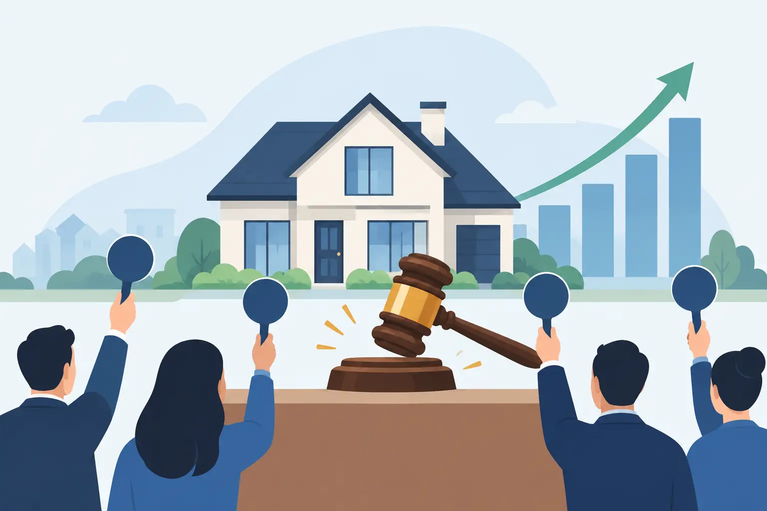 Property Price Discovery Through Auction